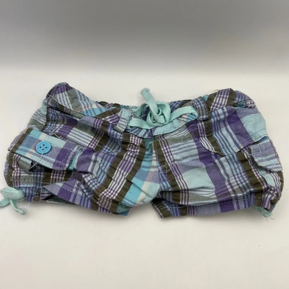 Build A Bear Bottoms Lot of 9 Skirts Shorts Denim Tulle Cotton Chain Clothes